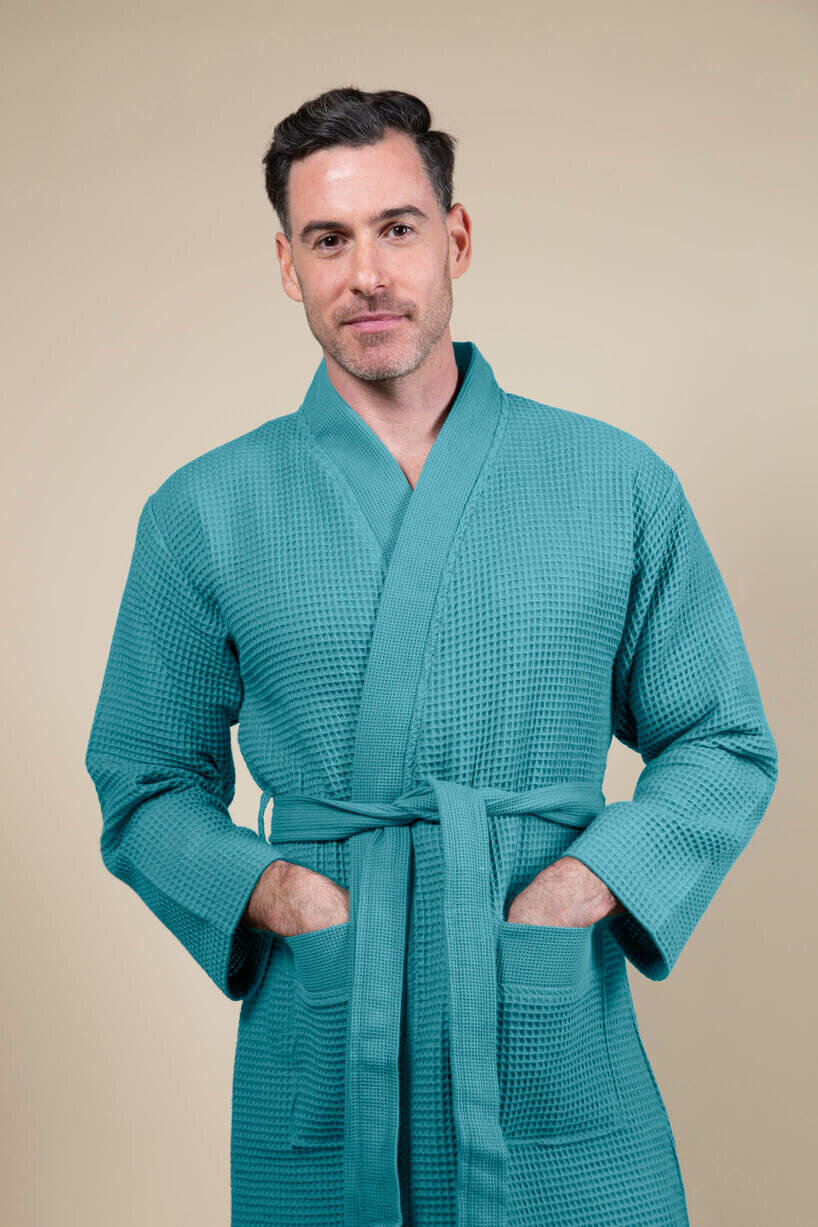 Men&#039;s Kimono Bathrobe Green