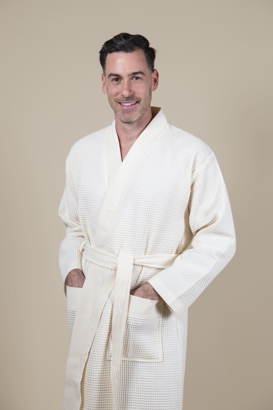 Sauna Bathrobe Offwhite