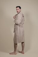 Men&#039;s Terry Cloth Bathrobe Beige