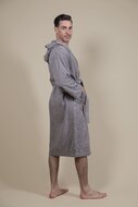 Men&#039;s Terry Cloth Bathrobe Gray