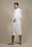 Men&#039;s Terry Cloth Bathrobe Offwhite