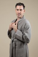 Men&#039;s Kimono Bathrobe Grey