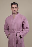 Men&#039;s Kimono Bathrobe Pink