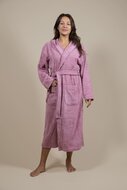 Cotton Terry Bathrobe Pink