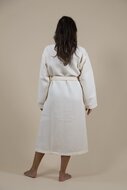 Cotton Waffle Bathrobe Offwhite