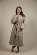 Sauna Bathrobe Beige