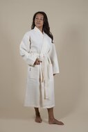 Sauna Bathrobe Offwhite