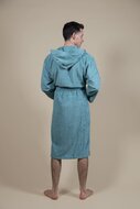 Terry Cloth Bathrobe Green