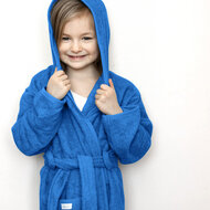 Children&#039;s Bathrobe Terrycloth Blue